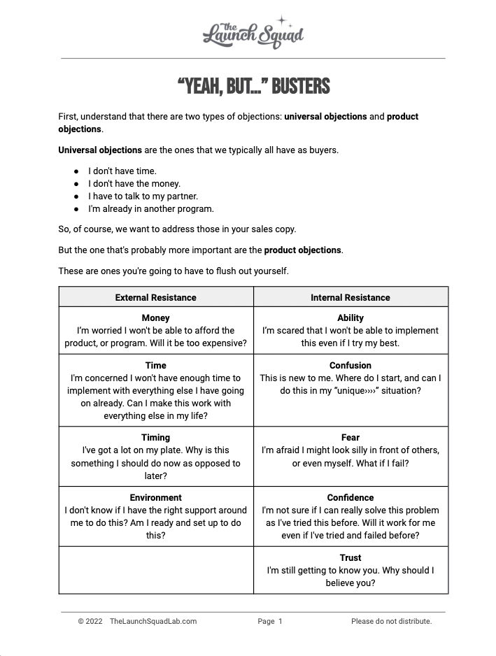 Yeah but… Busters TEMPLATE Yeah but… Busters TEMPLATE