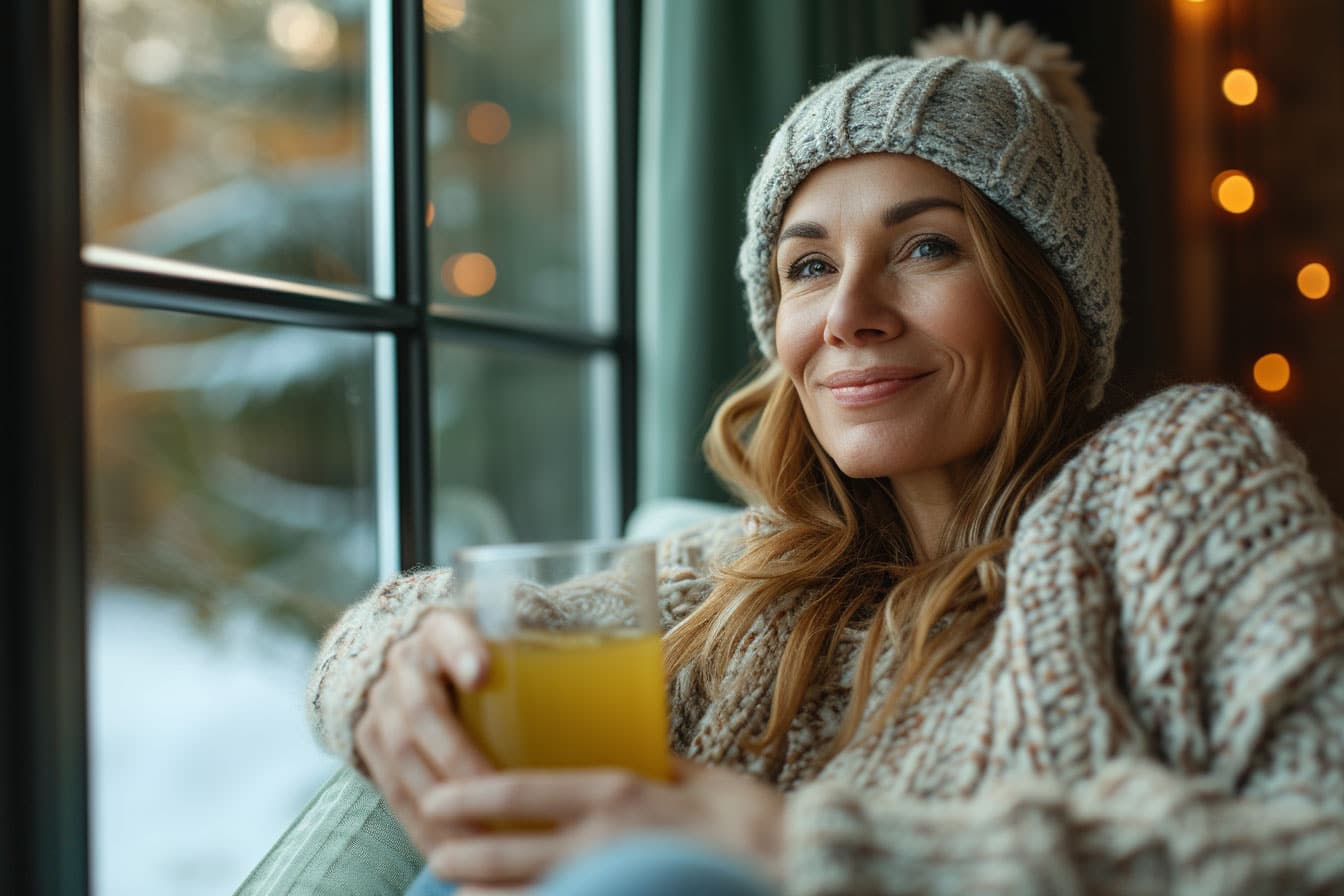 soyev medical infusion of a woman in calm cozy atmospehere ar c d b bf bbd